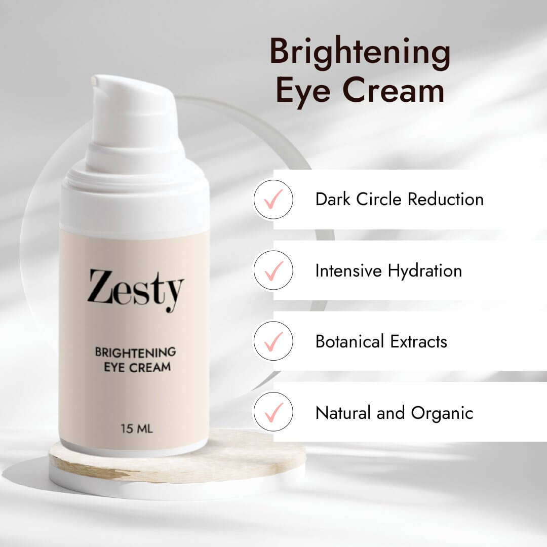 Eye brightening cream.