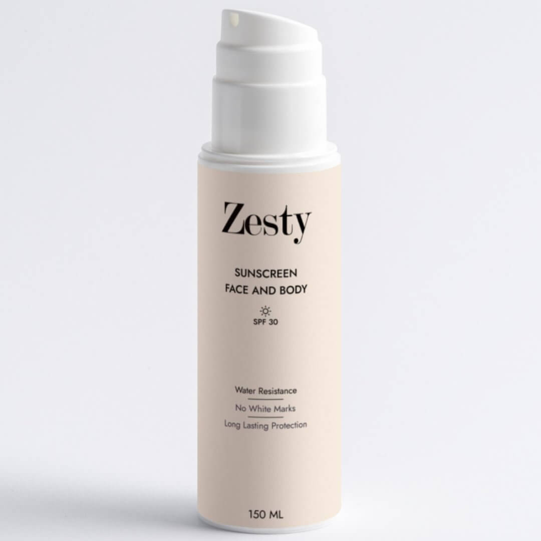 Mineral Sunscreen Face & Body - SPF30 - Zesty Beauty LTD