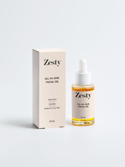 All - In - One Facial Oil - Zesty Beauty LTD