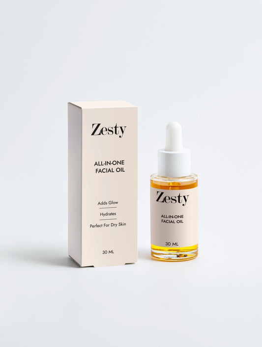 All - In - One Facial Oil - Zesty Beauty LTD