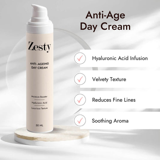 Anti - Age Day Cream - Zesty Beauty LTD