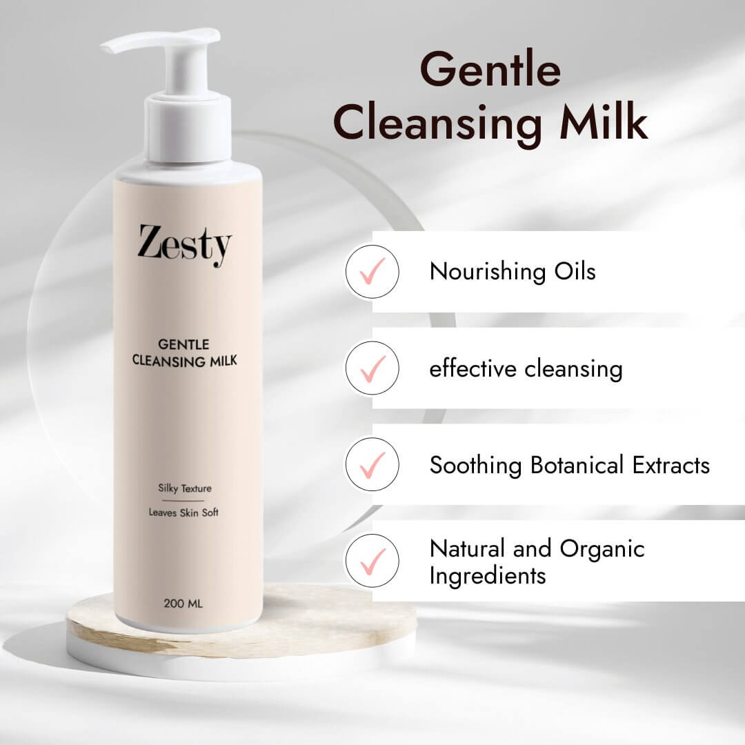 Gentle Cleansing Milk - Zesty Beauty LTD