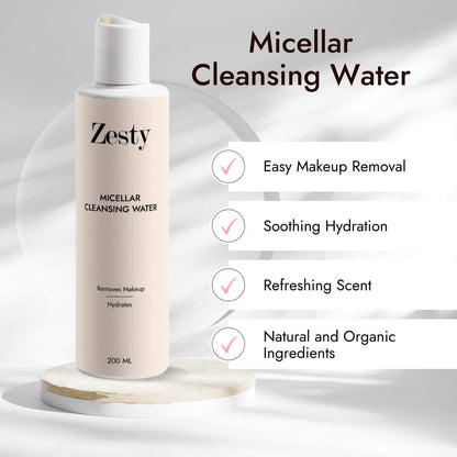 Micellar Cleansing Water - Zesty Beauty LTD