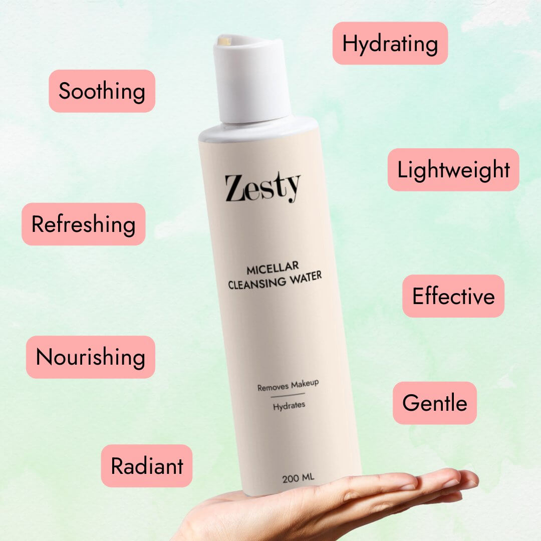 Micellar Cleansing Water - Zesty Beauty LTD