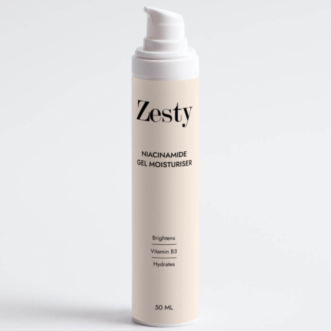 Niacinamide (vitamine B3) Gel Moisturiser - Zesty Beauty LTD