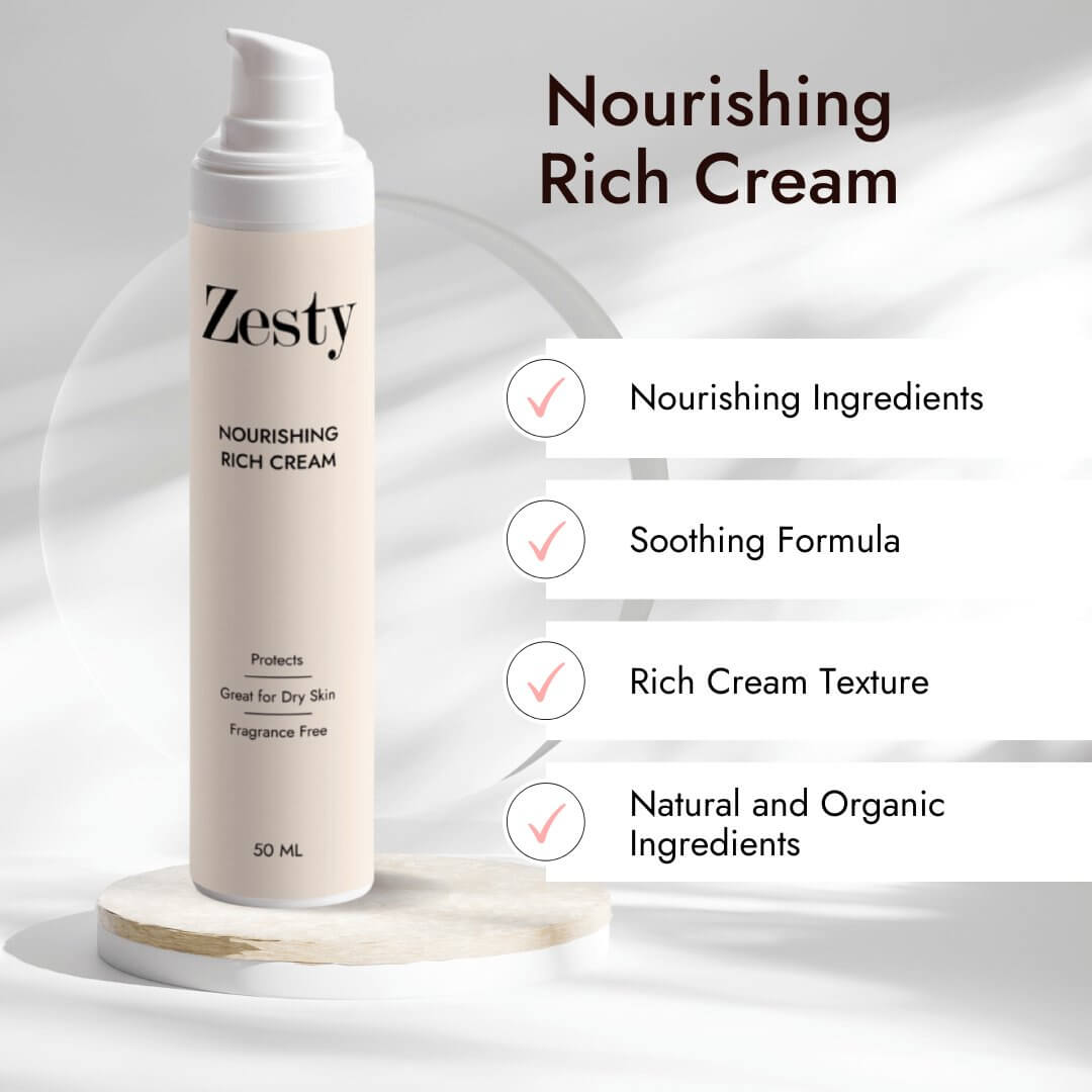 Nourishing Rich Cream - Zesty Beauty LTD