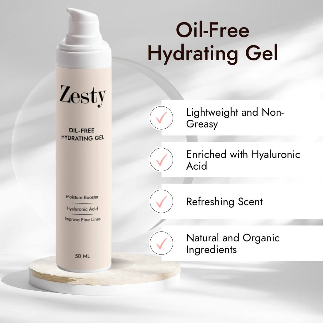 Oil - Free Hydrating Gel - Zesty Beauty LTD