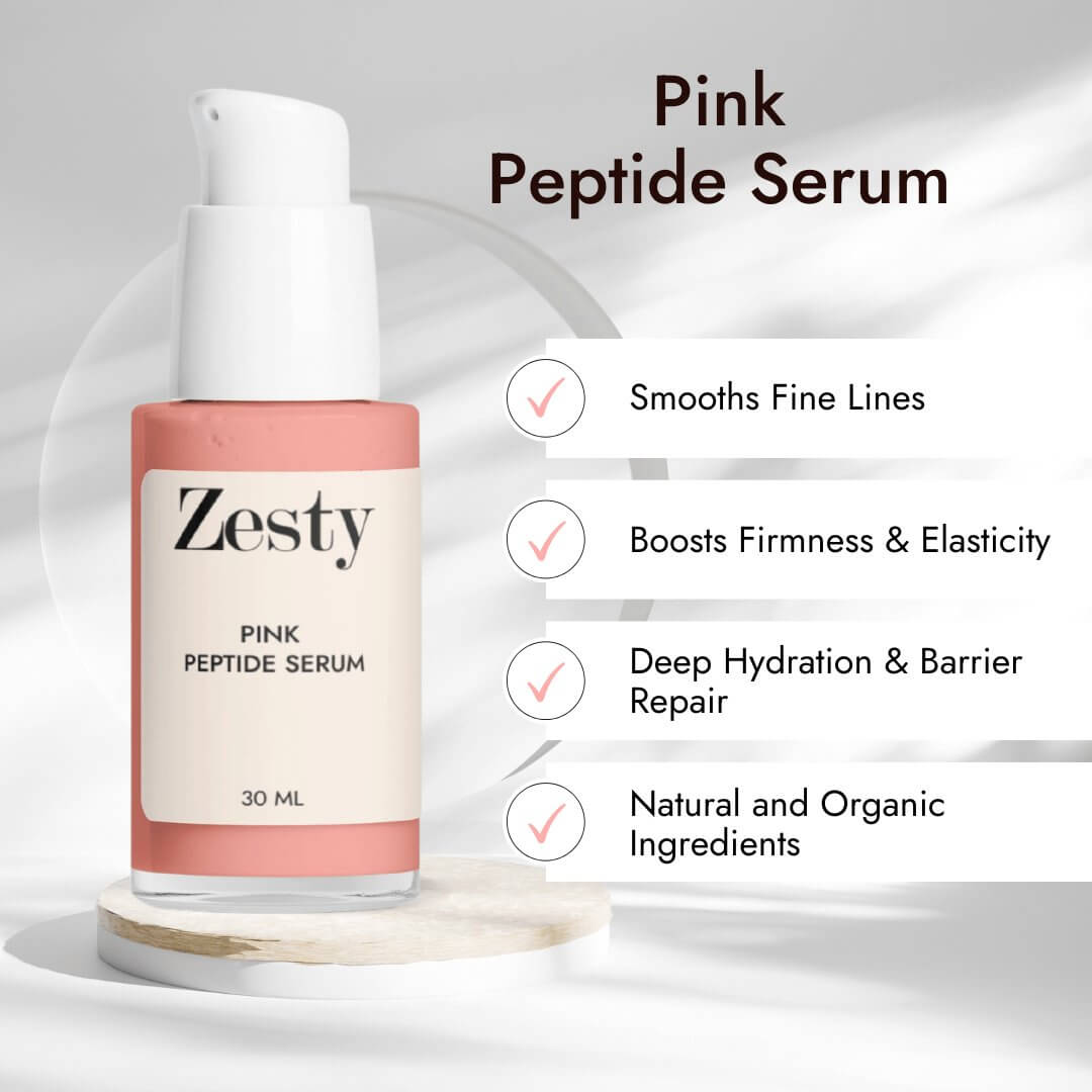 Pink Peptide Serum - Zesty Beauty LTD