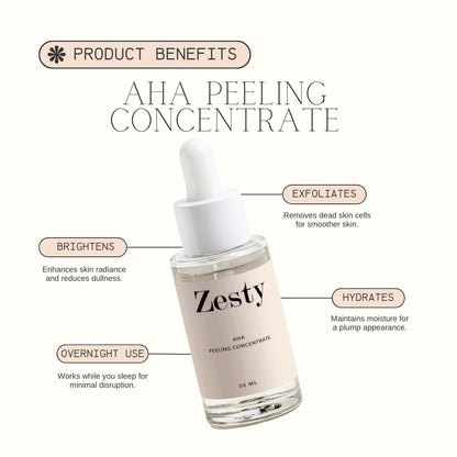 AHA Peeling Concentrate - Zesty Beauty LTD