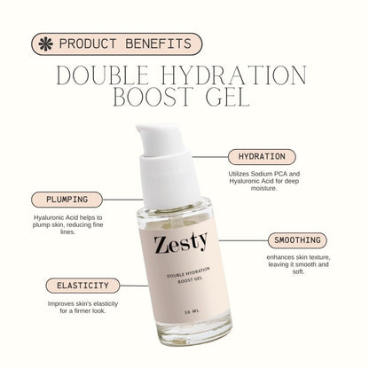Double Hydration Boost Gel - Zesty Beauty LTD