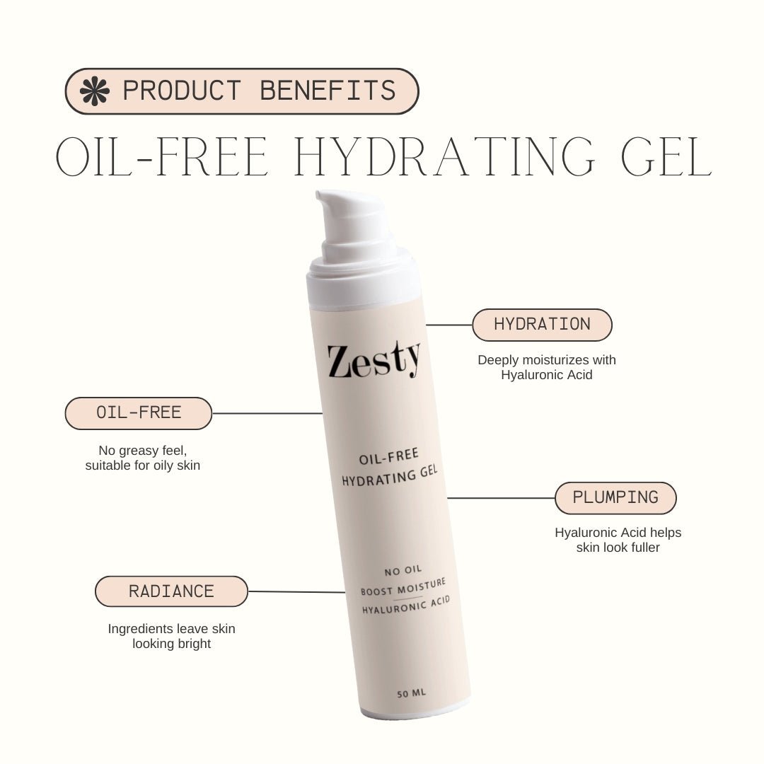 Oil-Free Hydrating Gel - Zesty Beauty LTD